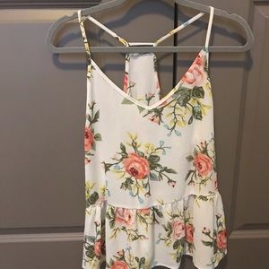Cute floral cami